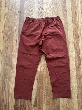 Outdoor Voices RecTrek Pants Size L Rust Orange